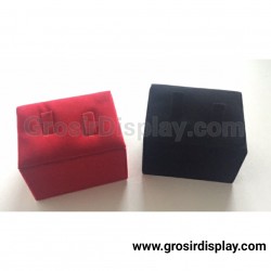 Display Cincin Isi 2 Stand Ring Kotak Bludru Perlengkapan Seserahan