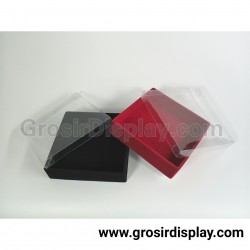 Kotak Perhiasan 12x12 Kalung Anting Cincin Aksesoris Box Nampan Kotak Bludru Medium