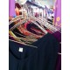 Hanger Ulir Gantungan Baju Stainless 12pcs Tebal Kuat