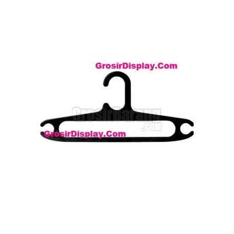 Hanger Oval Hitam Standard Biasa Ekonomis Dewasa