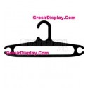 Hanger Oval Hitam Standard Biasa Ekonomis Dewasa