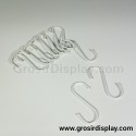 Gantungan Serbaguna Letter S 8 cm Coating Putih