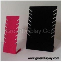 Display Papan Kalung Kobra Bludru Medium 7 Gantungan Pajangan Aksesoris