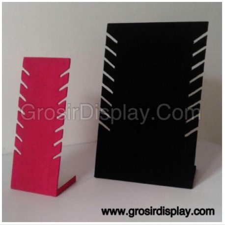 Display Papan Kalung Kobra Bludru Medium 7 Gantungan Pajangan Aksesoris
