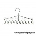 Hanger Sisir Gelombang Stainless 12 Lubang Gantungan Jilbab Kerudung Pasmina
