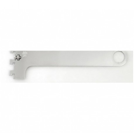 Daun Braket Hanger Pipa Bulat 30 cm Penyangga Pipa Bulat Stainless