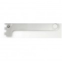 Daun Braket Hanger Pipa Bulat 30 cm Penyangga Pipa Bulat Stainless
