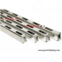 Tiang Braket Stainless 1,2 m Penyangga Rak Kayu Kaca