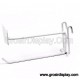 Gantungan Hook Ram Plat Harga 15 cm Putih