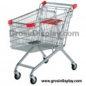 Troli Supermarket Shopping Trolley 80 Liter Troli Belanja Perlengkapan Toko Supermarket