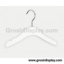 Hanger Kayu Putih Natural Standard Gantungan Pakaian Anak Display Perlengkapan Toko Butik Distro