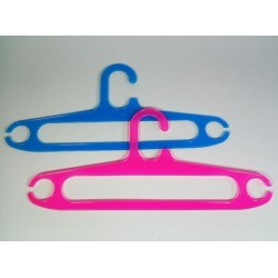 Hanger Oval 17" Warna Gantungan Baju Pakaian Dewasa
