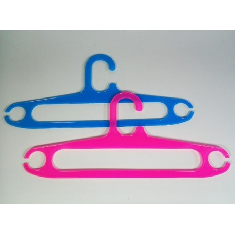 Hanger Oval 17" Warna Gantungan Baju Pakaian Dewasa