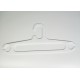 Hanger Oval Putih Pajangan Baju Anak 14" Display Toko Butik