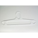 Hanger Oval Putih Pajangan Baju Anak 14" Display Toko Butik