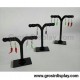 Akrilik Display Anting Giwang Set Isi 3 Pohon T Mini Hitam