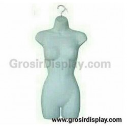 Hanger Manekin Display Gantung Setengah Badan Depan Ce Gepeng