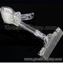 Price Tag Jepit Holder Lurus Bening Penjepit Harga POP Tanda Label Promosi