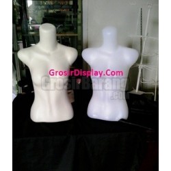 Patung Display Baju Manekin Wanita Setengah Badan Cewe