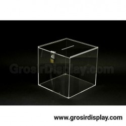Akrilik Kotak Amal Box Acrylic Tempat Tips dan Saran