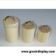 Display Tempat Dudukan Cincin Kayu Bulat Stand Ring Satuan