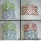 Hanger Busa Satin Motif Anak Selang Bunga Warna-Warni Shabby Bunga Gantungan Baju Pakaian Anak