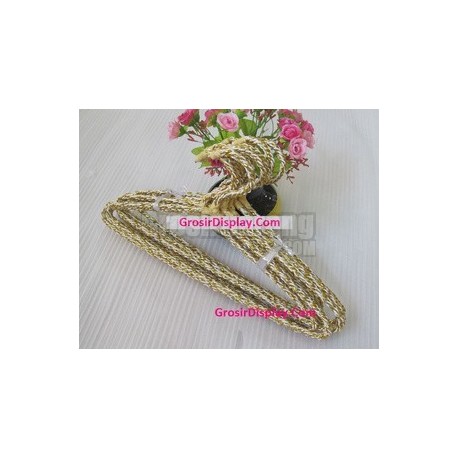 10pcs Gantungan Hanger Baju Lilit Motif Unik Rotan Warna Warni Butik