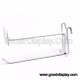 Gantungan Hook Ram Plat Harga 25 cm Putih