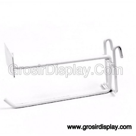 Gantungan Hook Ram Plat Harga 25 cm Putih