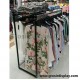Gawangan Atas Rak Jaring Ram Kotak Hitam Gantungan Hanger Perlengkapan Butik Distro Toko Pakaian