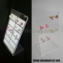 Display Rak Pajangan Anting 12 Pasang Earings Giwang Perhiasan Akrilik