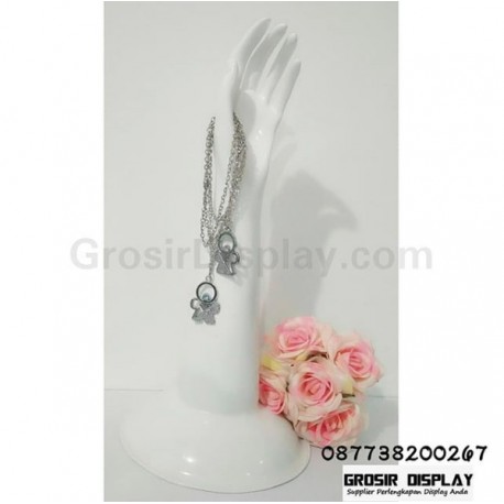 Display Manekin Tangan Panjang Standard Pajangan Cincin Gelang Aksesoris