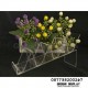 Tempat Display Dompet Acrylic Bening Pajangan Toko 4 Susun