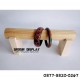 Display Gelang Kayu 1 Susun Pajangan Aksesoris