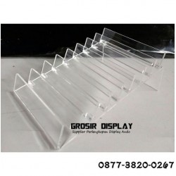 Akrilik Display Kartu Perdana Medium Acrylic Pajangan Kartu Perlengkapan Counter