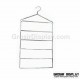 Hanger Jilbab Kerudung Syal S Kotak Krom Display Toko Butik