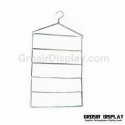 Hanger Jilbab Kerudung Syal S Kotak Krom Display Toko Butik