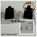 Ring Stand Dudukan Tempat Display Cincin Akrilik Standing