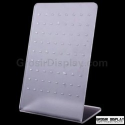 Papan Tempat Display Anting Giwang Rak Mika Akrilik