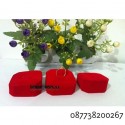 Display Cincin Stand Ring Dudukan Jepit 1 Bludru Import Segi 8