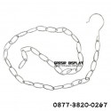 Gantungan Hanger Baju Rantai Besi