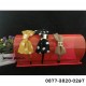 Display Bando Akrilik Warna-Warni Single 1 Susun Tempat Perhiasan Aksesoris Kepala Rak Pajangan Toko