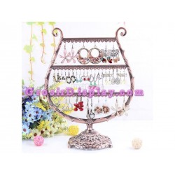 Display Pajangan Anting Giwang Model Harpa Logam