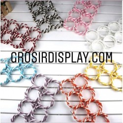 Hanger Gantungan Kerudung Syal Jilbab Lilit Ulir Tempat Hijab
