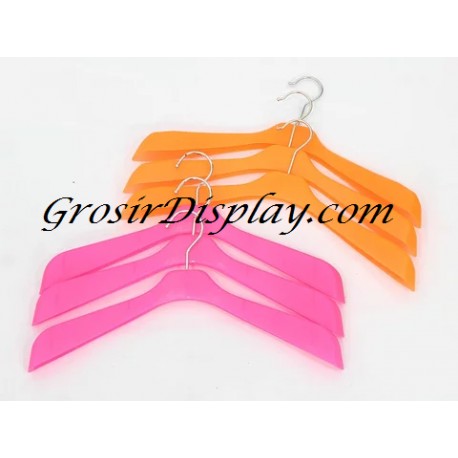 Hanger Jas Plastik Tebal Besar Warna Warni Gantungan Baju Kaos Distro Besi Kuat