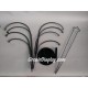 Rak Display Anting Pohon Bintang Logam Besar Gantungan Aksesoris Earing