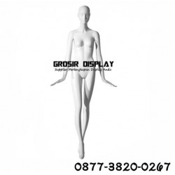 Patung Manekin Alien Cewe Full Body Wanita Fiber Tangan Penguin Display Baju Perlengkapan Toko Butik