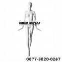 Patung Manekin Alien Cewe Full Body Wanita Fiber Tangan Penguin Display Baju Perlengkapan Toko Butik