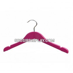 Hanger Kayu Gantungan Baju Standard Pink Tanpa Palang Perlengkapan Display Toko Distro