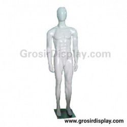 Patung Manekin Badan Cowo Full Body Pria Fiber Display Baju Perlengkapan Toko Butik Distro